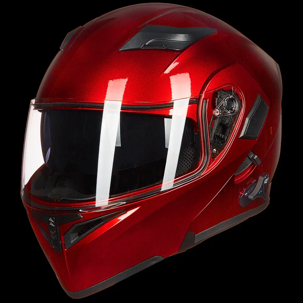 ILM Modular Flip up Full Face Bluetooth Motorcycle Helmet Model 902BT - Image 15