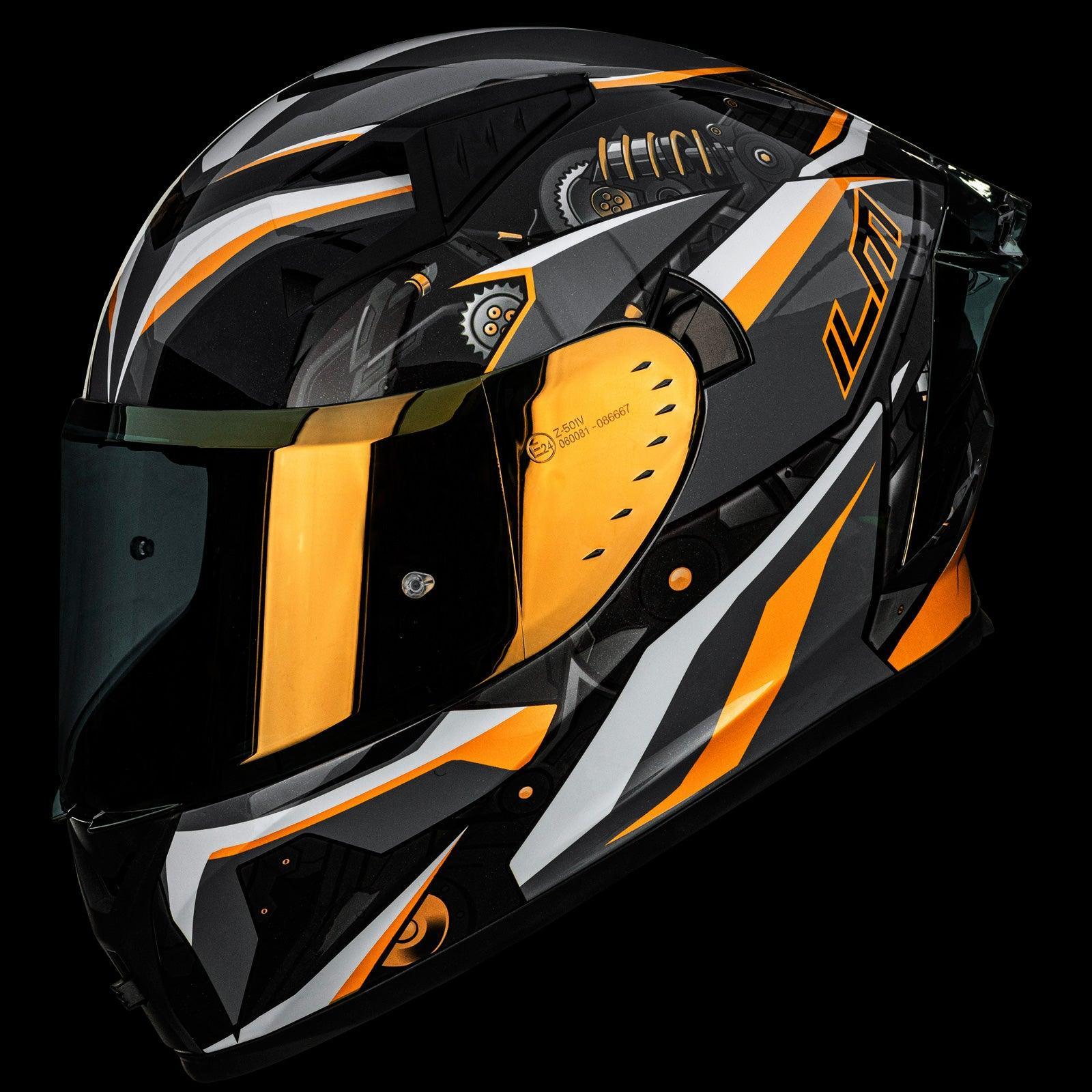 Clearance Sale - ILM Full Face Motorcycle Helmet Model Z501 (5 Colors) - Image 13