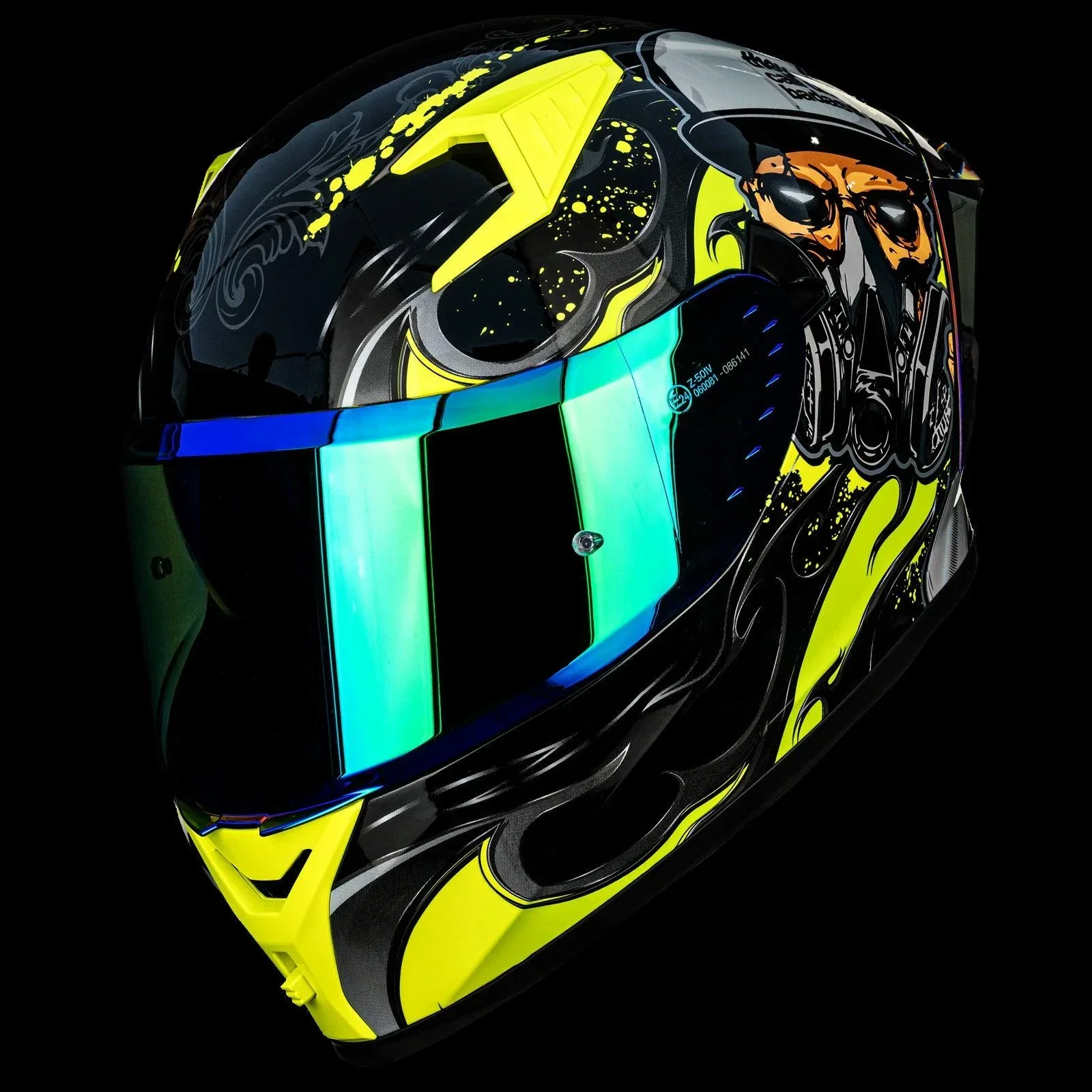 Clearance Sale - ILM Full Face Motorcycle Helmet Model Z501 (5 Colors) - Image 5