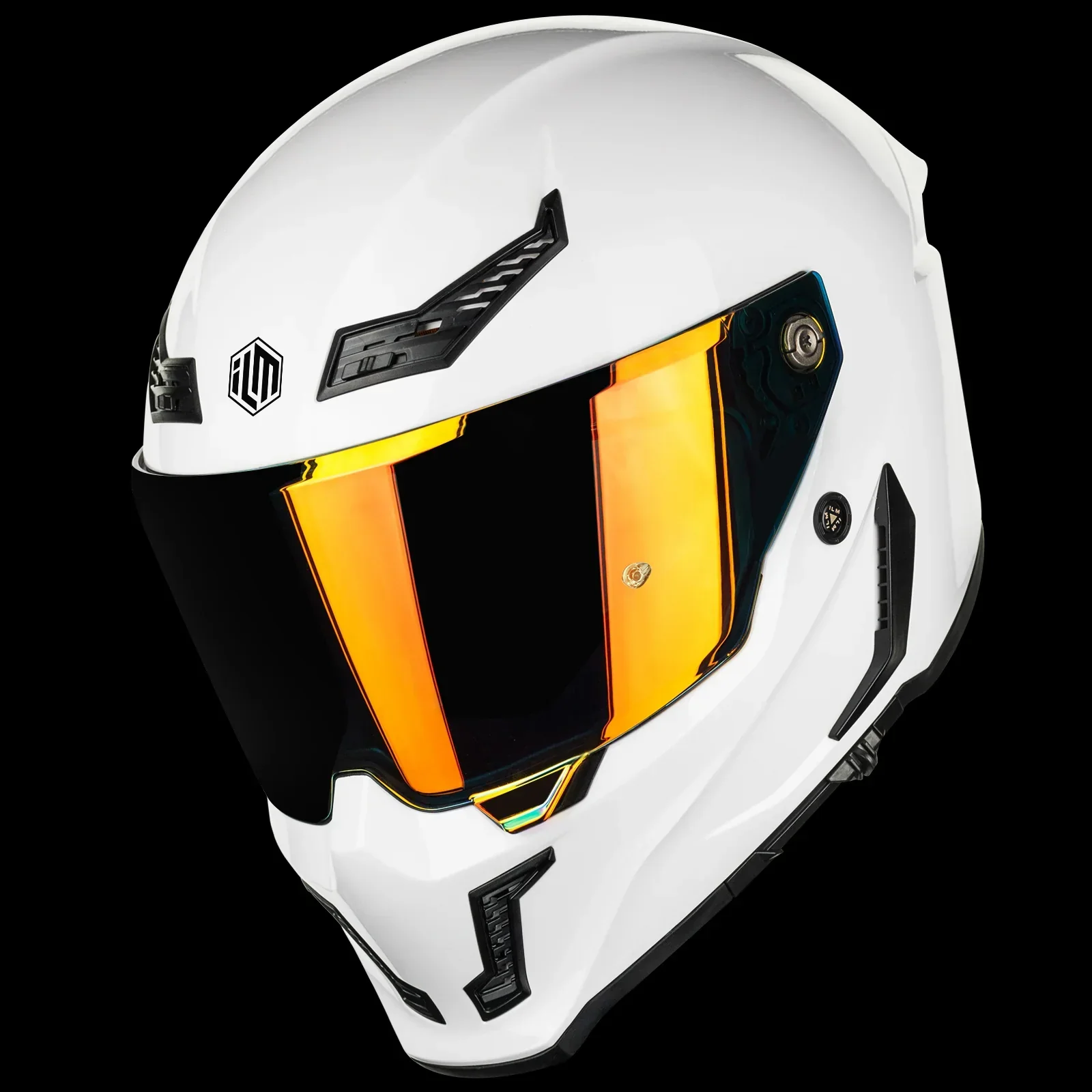 ILM Motorcycle Full Face Helmets DOT ECE Powersports Dual Visor Street Racing with Pinlock Cascos para Motos Model MF509 Pro - Image 6