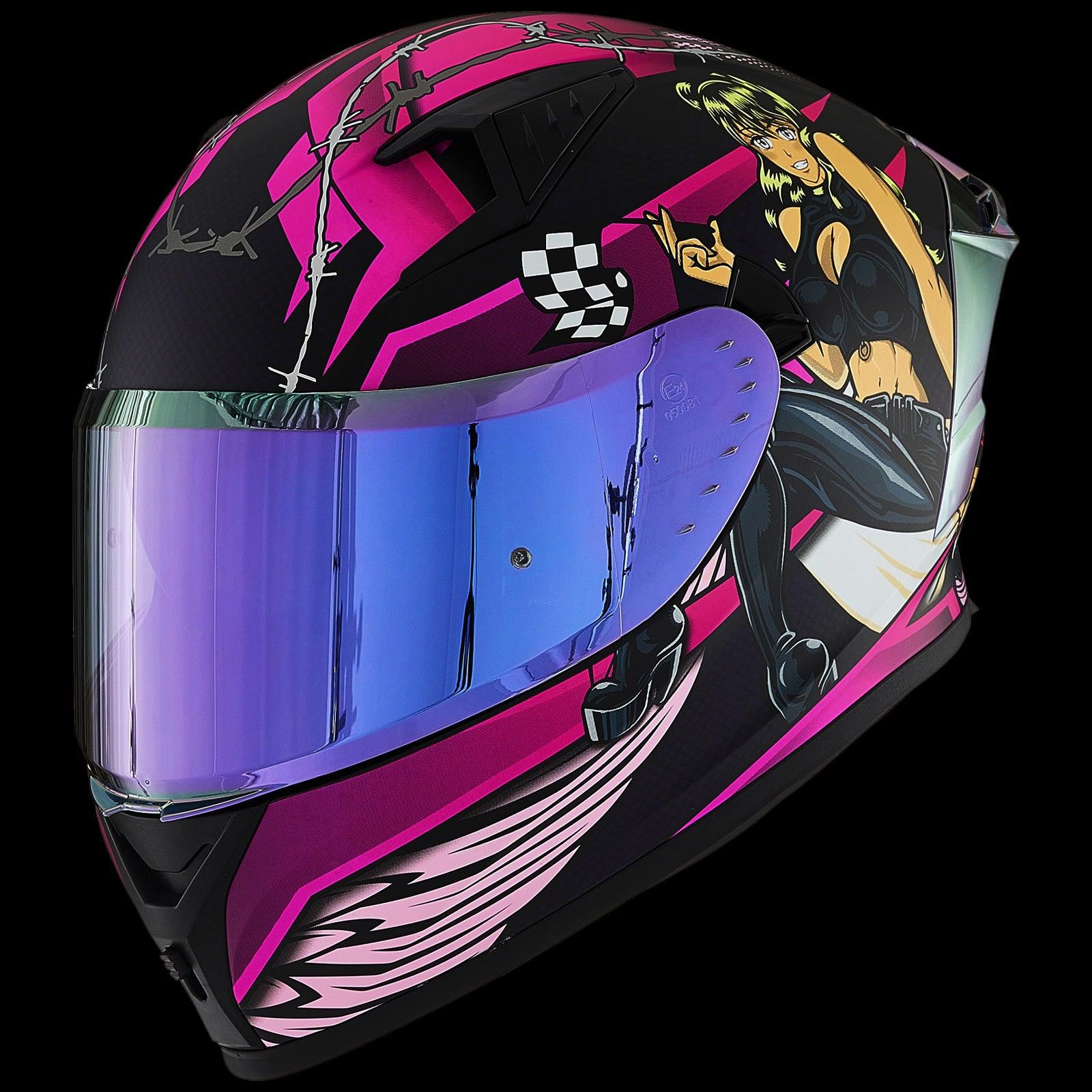ILM Full Face Motorcycle Helmet Model Z501 - Image 12
